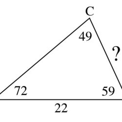 Law of sines and cosines quiz part 1