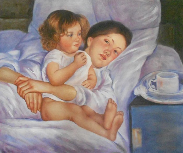 Breakfast in bed mary cassatt analysis