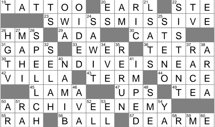 World in french crossword clue