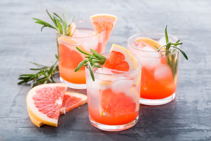 Gin and grapefruit for an expert sailor