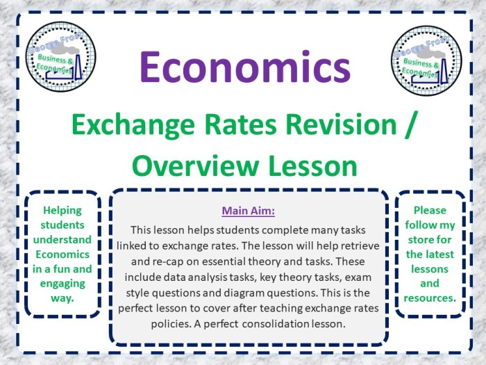 Exchange rates webquest and practice answer key